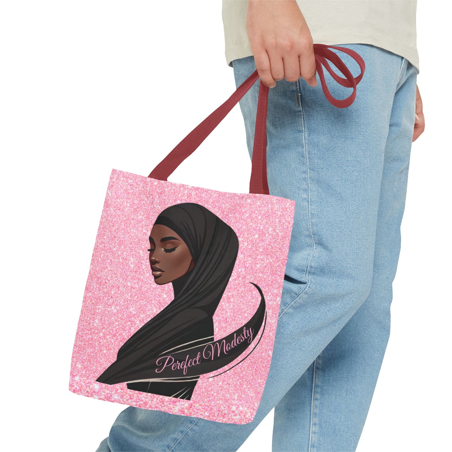Perfect Modesty Pink Tote Bag