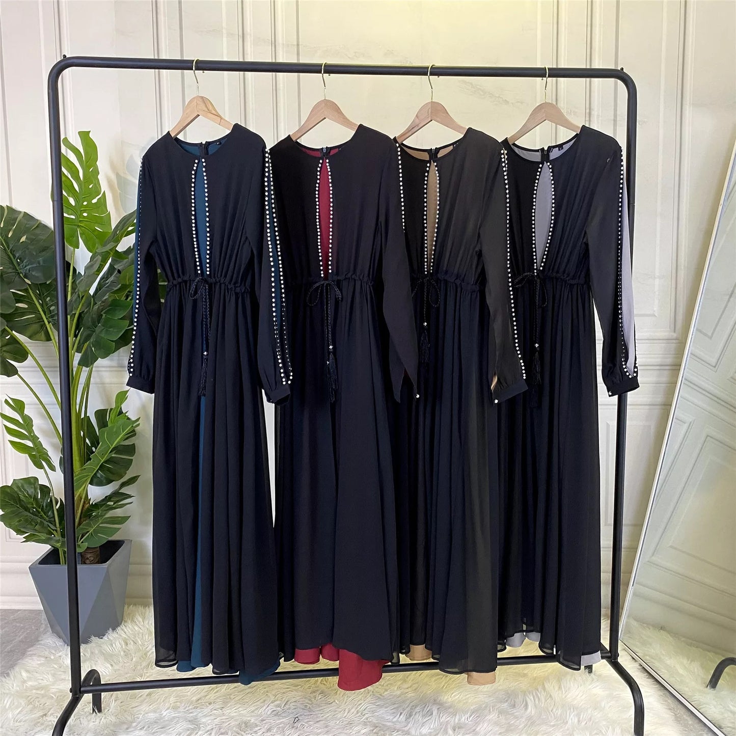 Pearled Luxury Abaya